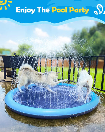 The Cool Pup Anti-Slip Dog Splash Pool